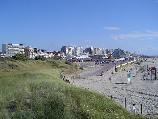 Vue de la plage de Le-Touquet-Paris-Plage
