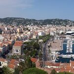 Vue de Cannes depuis la Suquet Tower