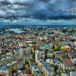 Vue panoramique de Nantes par Arnaud Abélard