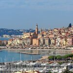 Menton, vue du Boulevard de Garavan