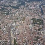 Vue aérienne de Nancy