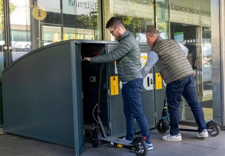 Expérimentation box trottinettes