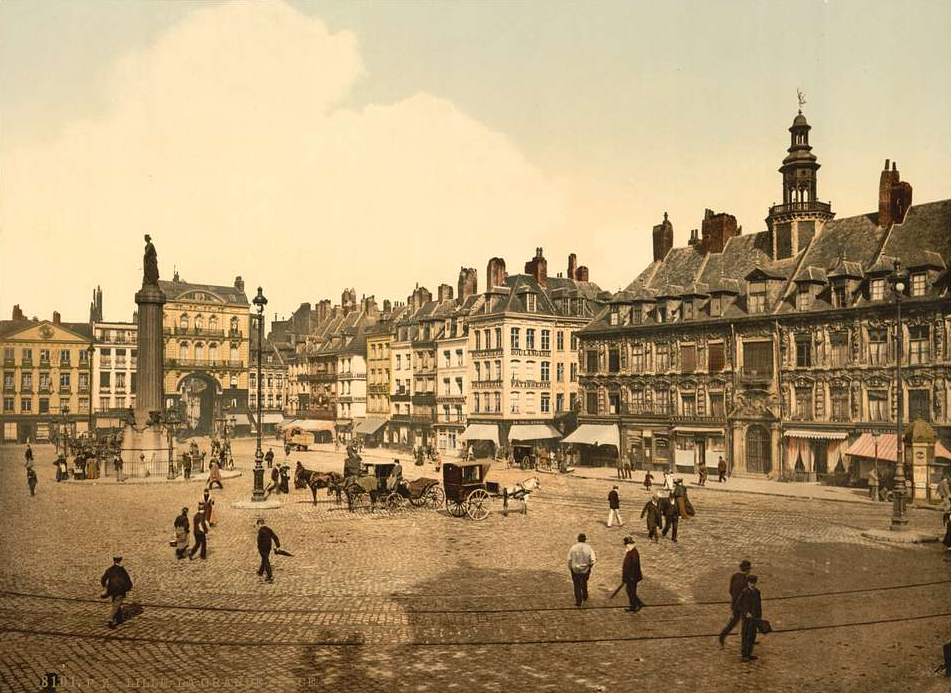 Historique symbolique Grand-Place Lille
