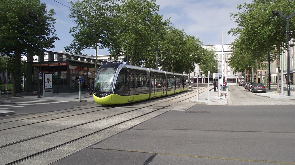 Ligne B tramway Brest projet