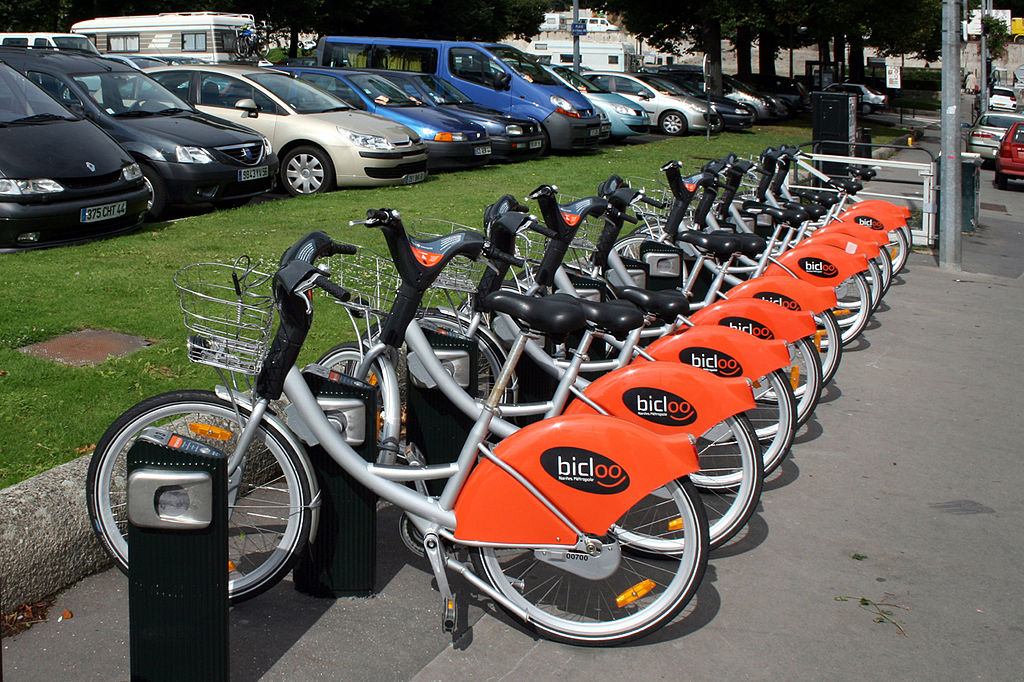 piste cyclable sécurisée entre Bouaye et Orvault
