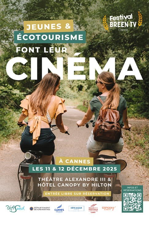 Festival BREEN TV écotourisme Cannes décembre 2025