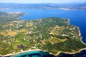 Presquile de Saint-Tropez - Vue aerienne