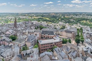 Rodez vue aerienne
