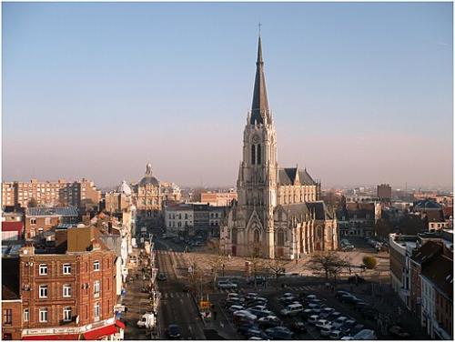 Tourcoing — Place de la Republique  eglise Saint Christophe