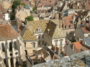 Vue panoramique de Dijon